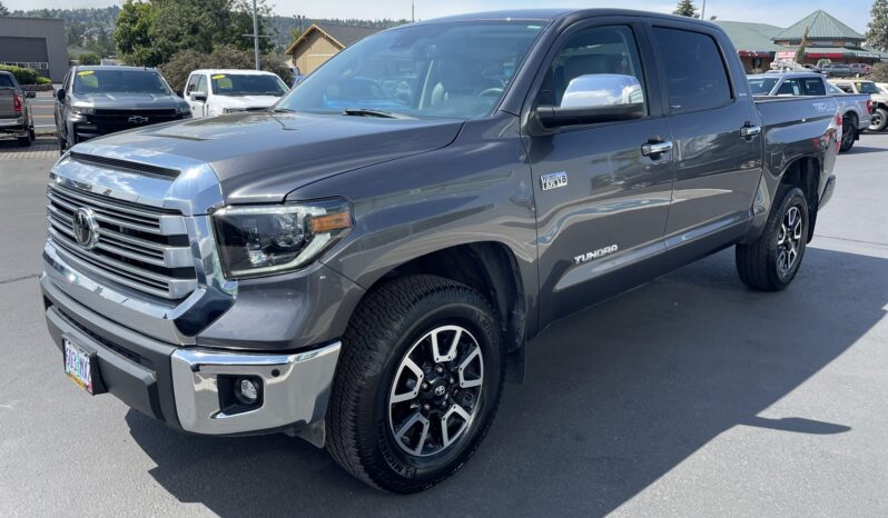 Used 2021 Toyota Tundra Limited CrewMax 5.5  Bed 5.7L Crew Cab Pickup – 5TFHY5F1XMX026658 full